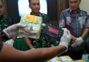Satgas Pamtas Yonarhanud 1/PBC/1 Kostrad Gagalkan Penyelundupan 21,4 Kg Sabu dan Amankan WNA di Entikong