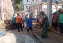 Babinsa dan Warga Bergotong Royong Wujudkan Rumah Layak Huni di Trenggalek