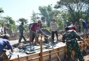 Senang Jembatan Garuda Datang, Warga Gotong Royong Bekerja dan Sajikan Hidangan