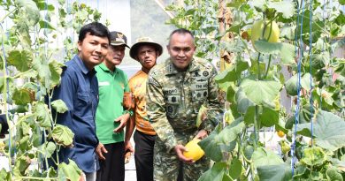 Danrem Untoro Puji Semangat Petani Milenial di Ngawi