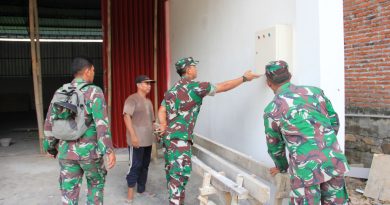 Kawal Program Pemerintah, Dandim 0806/Trenggalek Tinjau Progres Koperasi Merah Putih