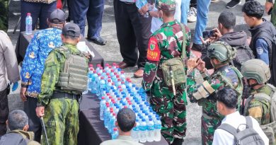 Kodim 1714/Puncak Jaya Bersinergi dengan Polri dan Pemda Musnahkan Miras Ilegal Demi Menjaga Kamtibmas