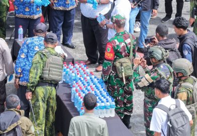 Kodim 1714/Puncak Jaya Bersinergi dengan Polri dan Pemda Musnahkan Miras Ilegal Demi Menjaga Kamtibmas