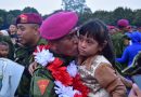Penuh Haru, Tradisi Penyambutan Warnai Kepulangan Prajurit Korps Marinir Usai Tuntaskan Penugasan
