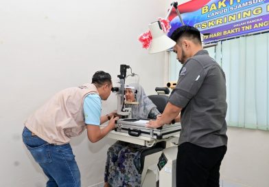 Sambut Hari Bakti ke-79 TNI AU 2026, Lanud Sjamsudin Noor Gelar Pemeriksaan Mata Gratis bagi Masyarakat Kalsel