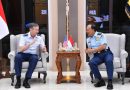 Commander of Pacific Air Forces COMPACAF Sambangi Pangkoopsudnas Bahas Kolaborasi Operasi Udara