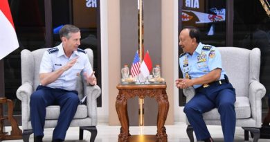 Commander of Pacific Air Forces COMPACAF Sambangi Pangkoopsudnas Bahas Kolaborasi Operasi Udara