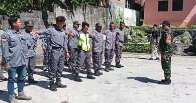 TNI-Polri Tingkatkan Kapasitas Satlinmas Desa Wonokerto untuk Perkuat Keamanan Wilayah