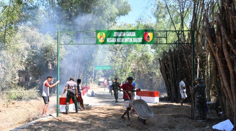 Jembatan Garuda Datang, Jarak 2000 Meter Jadi 200 Meter Jembatan Garuda Datang, Jarak 2000 Meter Jadi 200 Meter