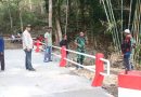 Dandim Tulungagung Tinjau Progres Jembatan Garuda di Rejosari, Optimistis Segera Difungsikan untuk Masyarakat