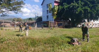 Kodim 0806/Trenggalek Siapkan Pangkalan Sementara Yon TP 531/Menak Sopal di Watulimo