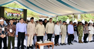 Panglima TNI Hadiri Peresmian Lima Bendungan oleh Presiden RI