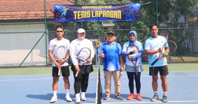 Kontingen Korps Marinir Raih Kemenangan di Cabang Tenis Lapangan dan Tenis Meja Pada Poral TNI AL 2026
