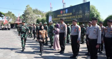 Buka TMMD ke 129, Plt. Bupati Ponorogo : TNI Hadir Percepat Pemerataan Pembangunan