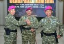 Pangkormar Pimpin Sertijab Danlanmar Sorong, Perkuat Kesiapan Marinir di Kawasan  Timur Indonesia