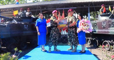 Yontankfib 2 Mar Melaksanakan Acara Tradisi Pelepasan Dan Penyambutan Komandan