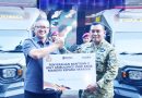 Pangkormar Terima Penyerahan Kendaraan Ambulans dari Bank Mandiri