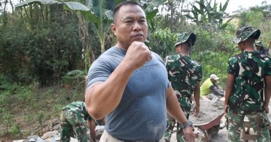 Samson Kodim Ponorogo di TMMD 129 Bulu Lor