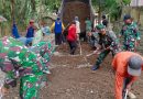 Karya Bhakti TNI di Desa Wonorejo Rampung Sepertiga, Semangat Gotong Royong Terus Menguat