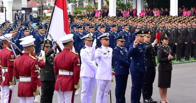 Panglima TNI Hadiri Upacara Prasetya Perwira (Praspa) TNI dan Polri Tahun 2026 di Istana Negara