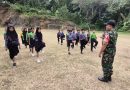 TNI Latih PBB Siswa SDN 1 Nglebo, Tanamkan Disiplin dan Karakter Sejak Dini