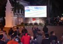 Nobar Bola Gembira TNI dan Masyarakat Ponorogo pada Perempat Final Piala Dunia 2026