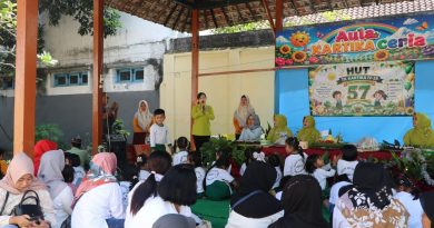 Peringatan HUT Ke-57 TK Kartika IV-29 Tulungagung, Ketua Yayasan Kartika Jaya Koordinator Kodim 0807 Tanamkan Semangat 5 Nilai Kartika Sejak Dini