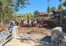 Pembangunan Jembatan Bibis Sasaran Fisik TMMD 129 Memasuki Tahap Akhir, Pekerjaan Fokus  Pada Sektor Pendukung Jembatan