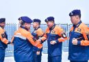 Pangkormar Terima Brevet Kehormatan Hidro-Oseanografi TNI AL