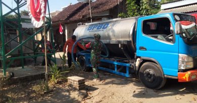 6.000 Liter Air Bersih Disalurkan untuk Warga Prambon