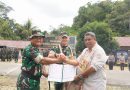 Penutupan TMMD Ke-129 TA 2026 di Kampung Sesor Resmi Ditutup Danrem 181/PVT