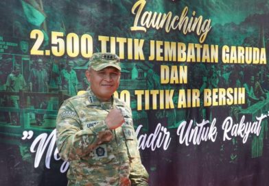 Sebanyak 67 Jembatan Garuda dan 10 Titik Air Bersih Terbangun di Wilayah Korem 081/DSJ