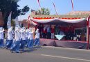 TNI-Polri Amankan Lomba Gerak Jalan HUT Ke-81 RI di Gandusari