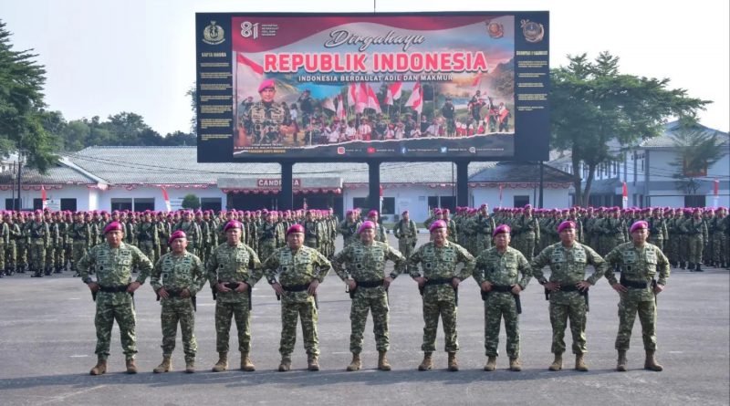 Koprs Marinir Turut Andil dalam Mewujudkan Indonesia yang Berdaulat, Adil dan Makmur