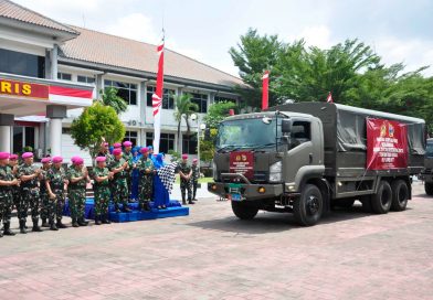 Kepedulian Tanpa Batas, Danmenkav 2 Mar Hadiri Pelepasan Bantuan Kemanusiaan Kepedulian Tanpa Batas, Danmenkav 2 Mar Hadiri Pelepasan Bantuan Kemanusiaan