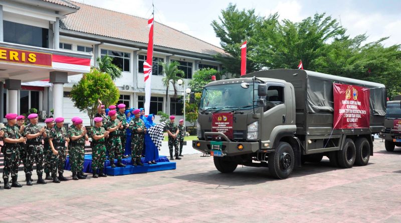 Kepedulian Tanpa Batas, Danmenkav 2 Mar Hadiri Pelepasan Bantuan Kemanusiaan Kepedulian Tanpa Batas, Danmenkav 2 Mar Hadiri Pelepasan Bantuan Kemanusiaan