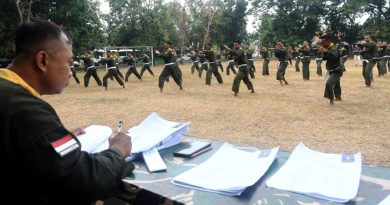 UKT Jadi Tolok Ukur Penguasaan Teknik Pencak Silat Militer