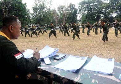 UKT Jadi Tolok Ukur Penguasaan Teknik Pencak Silat Militer