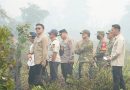 Panglima TNI Dampingi Presiden RI Tinjau Penanganan Karhutla di Kalimantan Barat