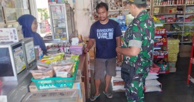 Monitoring Harga Sembako, Babinsa Kodim Ponorogo Blusukan Pasar Monitoring Harga Sembako, Babinsa Kodim Ponorogo Blusukan Pasar