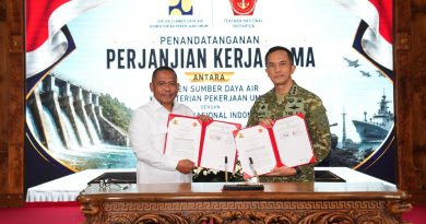 TNI-Kementerian PU Perkuat Sinergi Pengelolaan Sumber Daya Air