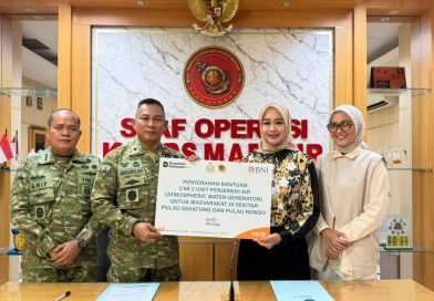 Asops Pangkormar Terima Bantuan CSR, Perkuat Dukungan Air Bersih di Pulau Terluar