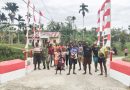 Kodim 1710/Mimika Rampungkan Jembatan Beton di Kelurahan Kamoro Jaya dan Wonosari Jaya