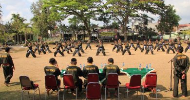 Ratusan Prajurit Kodim 0806/Trenggalek Jalani Ujian Kenaikan Tingkat PSM