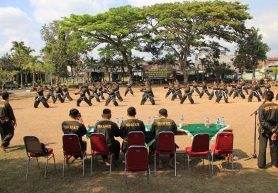 Ratusan Prajurit Kodim 0806/Trenggalek Jalani Ujian Kenaikan Tingkat PSM Ratusan Prajurit Kodim 0806/Trenggalek Jalani Ujian Kenaikan Tingkat PSM