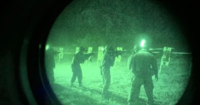 Latgabma SGS 2026 Marfor-Lampung Gelar Latihan Tembak Malam dan Scout Live Fire