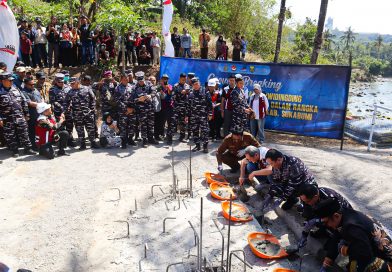 Kas Kormar Dampingi Wakasal Ground Breaking Jembatan Leuwidingding Sukabumi Kas Kormar Dampingi Wakasal Ground Breaking Jembatan Leuwidingding Sukabumi