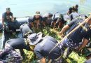 Wujud Kepedulian Lingkungan, Prajurit Roda Rantai Laksanakan Program Kali Bersih