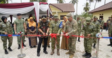Dankodiklat TNI Resmikan Renovasi SDN 12 Martapura, Wujud Nyata Kepedulian Lewat Super Garuda Shield 2026