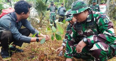 Sinergi TNI-Polri dan Lintas Sektor Jaga Lingkungan di Dongko